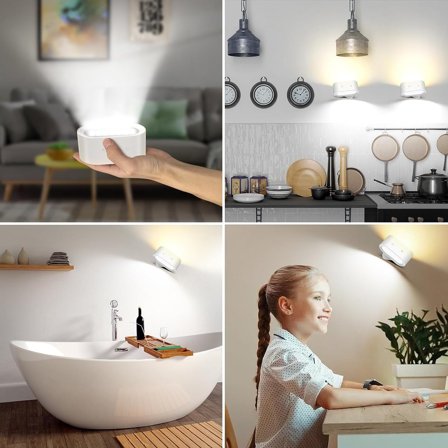 Fimilo Battery Operated Wall Lights