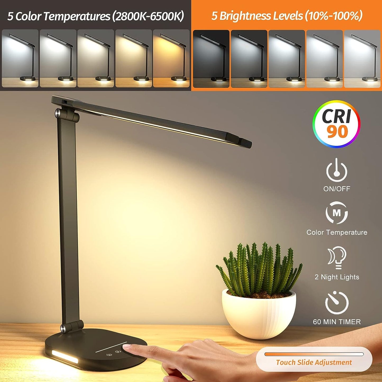 Fimilo LED Desk Lamps for Home Office