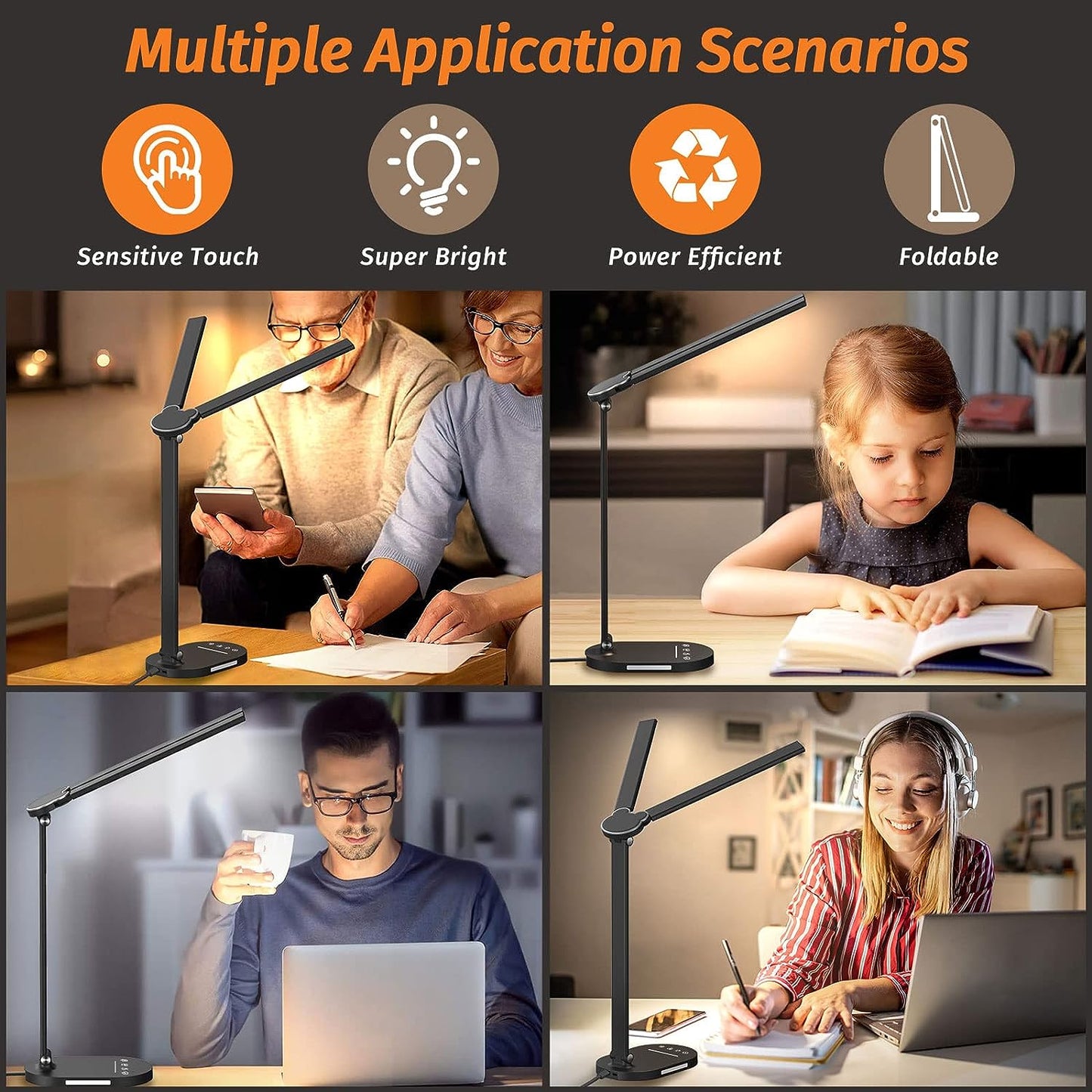 Fimilo LED Desk Lamps for Home Office