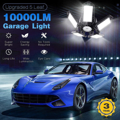 Fimilo 100W Led Garage Light 2 Pack Deformable